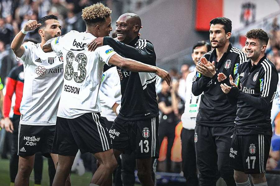 Gedson Fernandes marcou mas Besiktas empatou