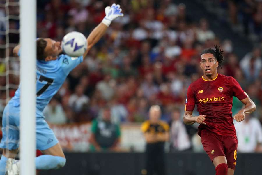 Chris Smalling netted his seventh league goal for Roma in the win over Cremonese