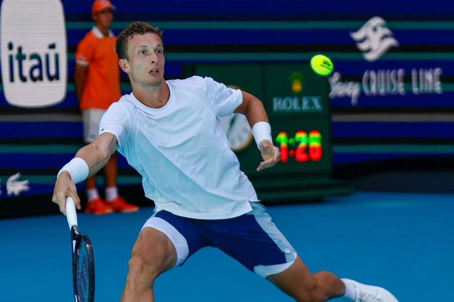 Jiří Lehečka předvádí v Miami výborné výkony.