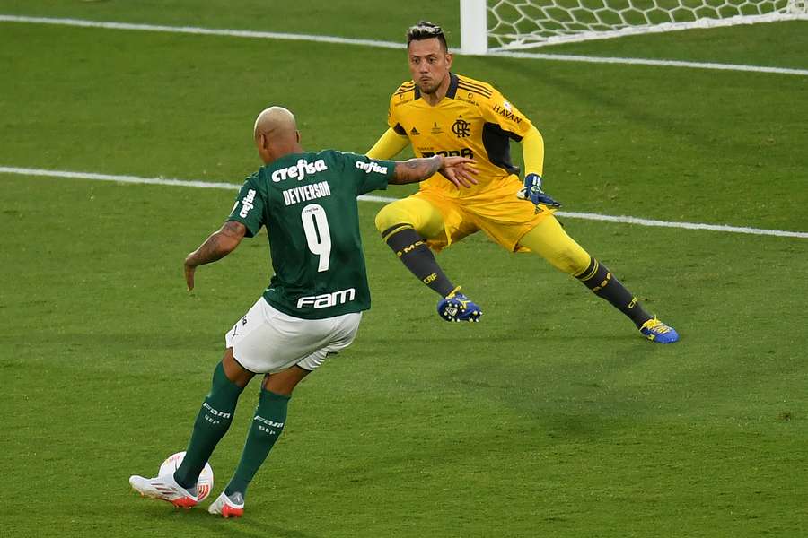 Deyverson, do Palmeiras, herói do título da Libertadores em 2021