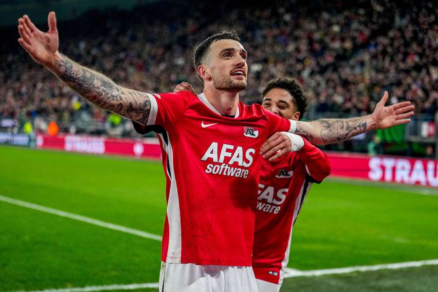 L'esultanza di Parrott