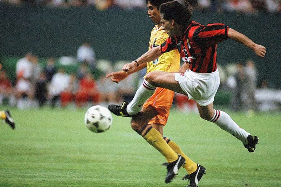 Futre in action for Milan