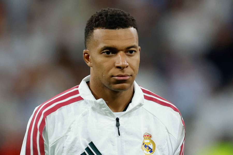 Real Madrid star Kylian Mbappe.
