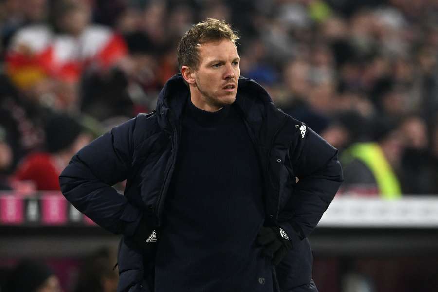 Julian Nagelsmann steht in Mainz nach drei sieglosen SPielen unter Druck.