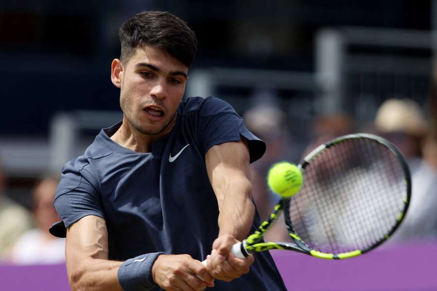 Carlos Alcaraz venceu Wimbledon no ano passado