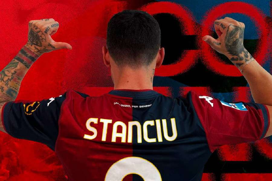 Nicolae Stanciu a fost prezentat oficial la Genoa