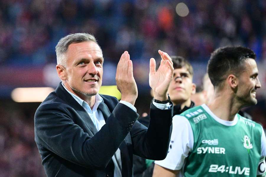 Trenér Luboš Kozel udělal s týmem velký progres. Trenér Luboš Kozel udělal s týmem velký progres.