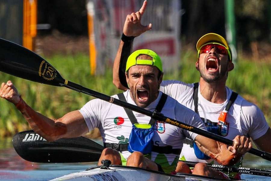 José Ramalho e Fernando Pimenta são campeões da Europa de maratonas em K2