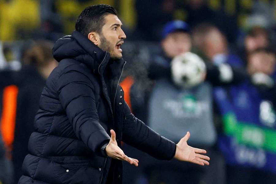 Borussia Dortmund coach Nuri Sahin