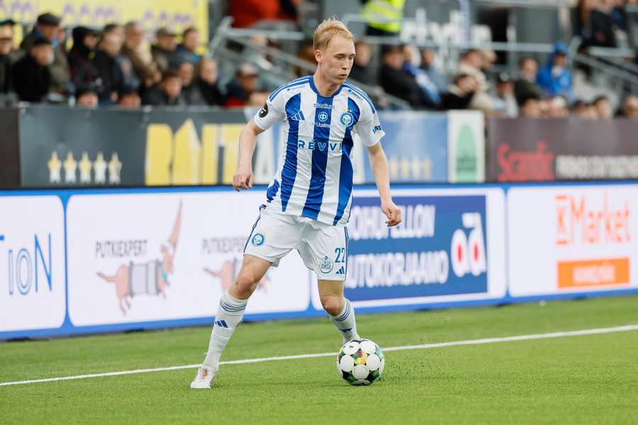 Liam Moller grabbed an assist for HJK Liam Moller grabbed an assist for HJK