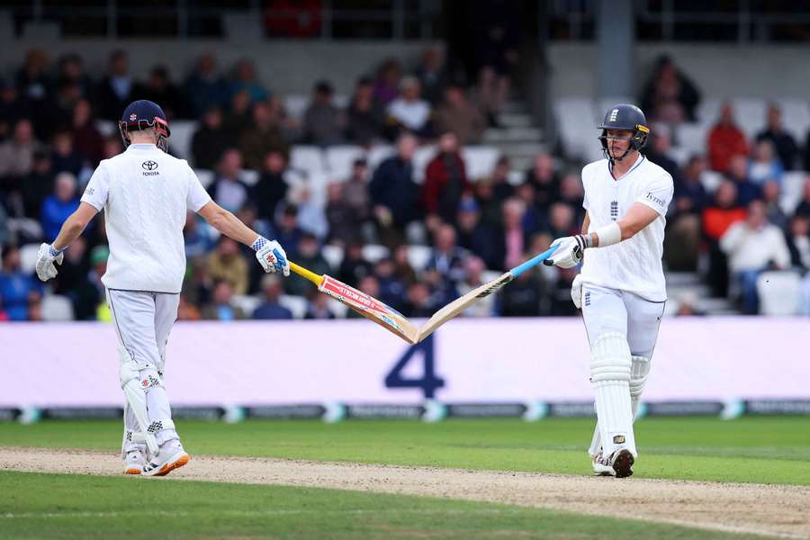 England's Jamie Smith and Harry Brook England's Jamie Smith and Harry Brook