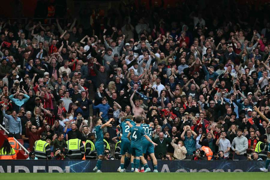 Brounemouth poprvé v historii vyhrál na Arsenalu.