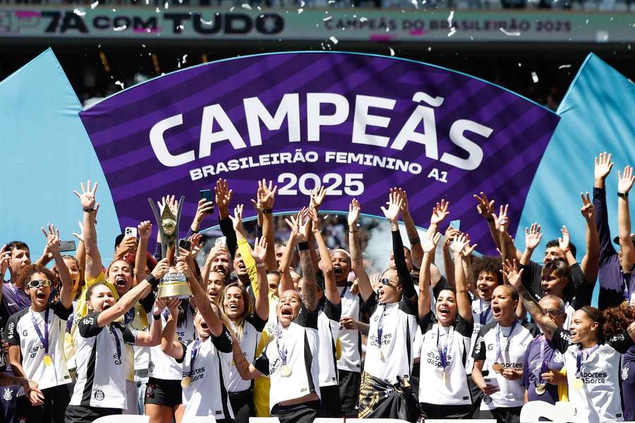 O Corinthians manteve a hegemonia no Brasileirão Feminino