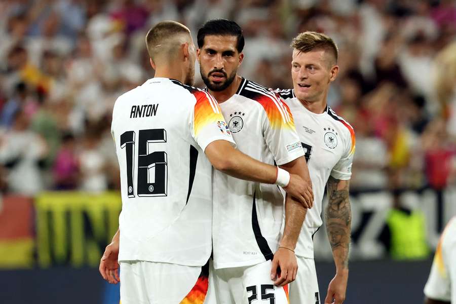 Waldemar Anton, Emre Can and Toni Kroos