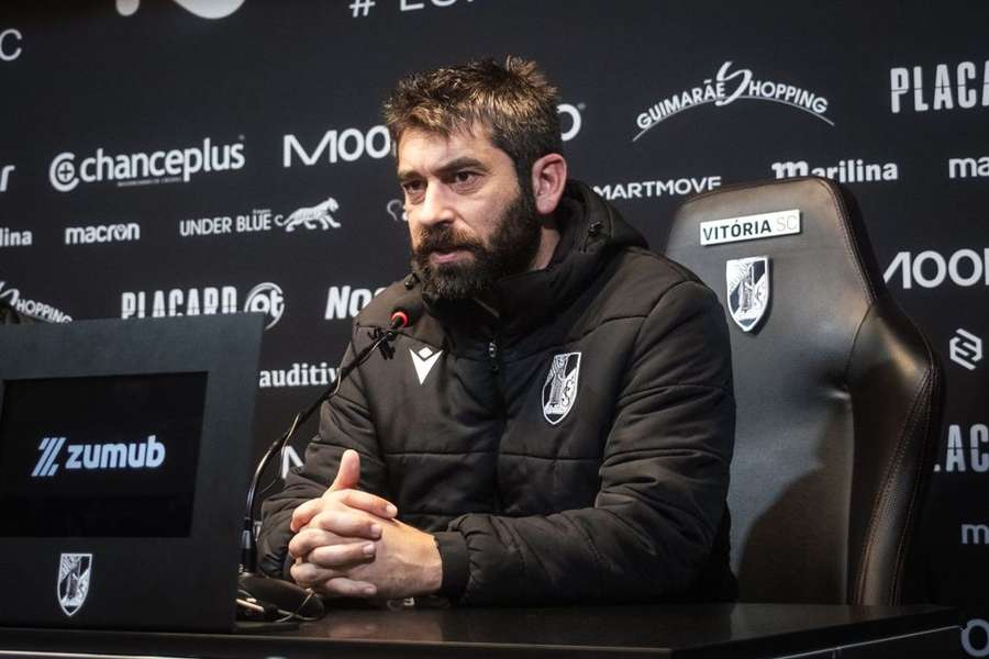 Luís Freire, treinador do Vitória SC