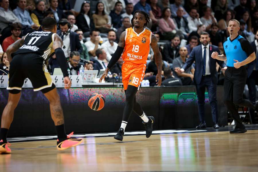 Ike Iroegbu, jugador del Valencia Basket