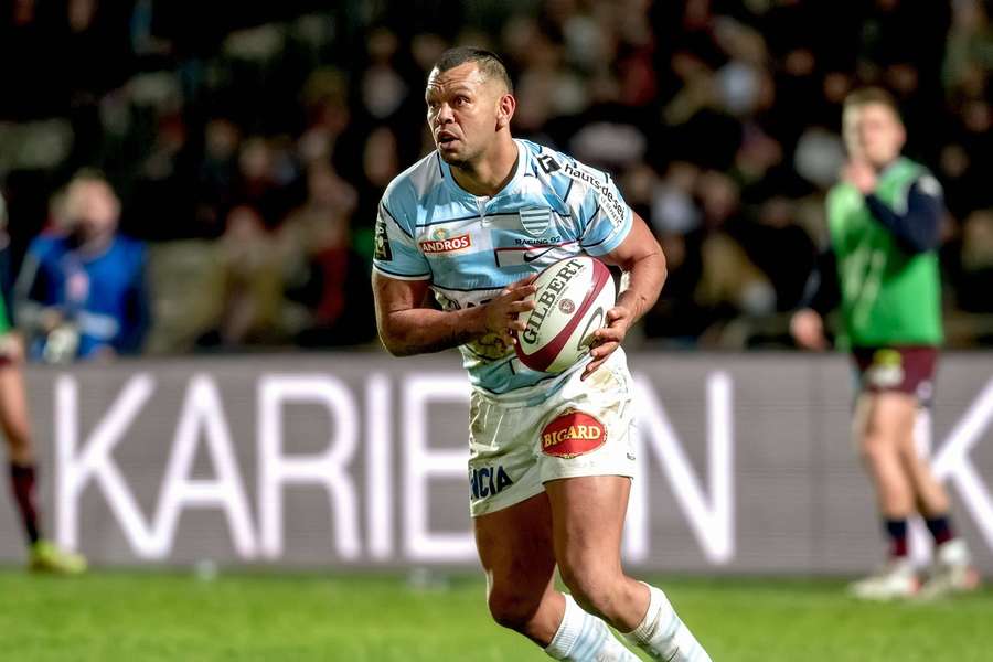 Kurtley Beale in action for Racing 92