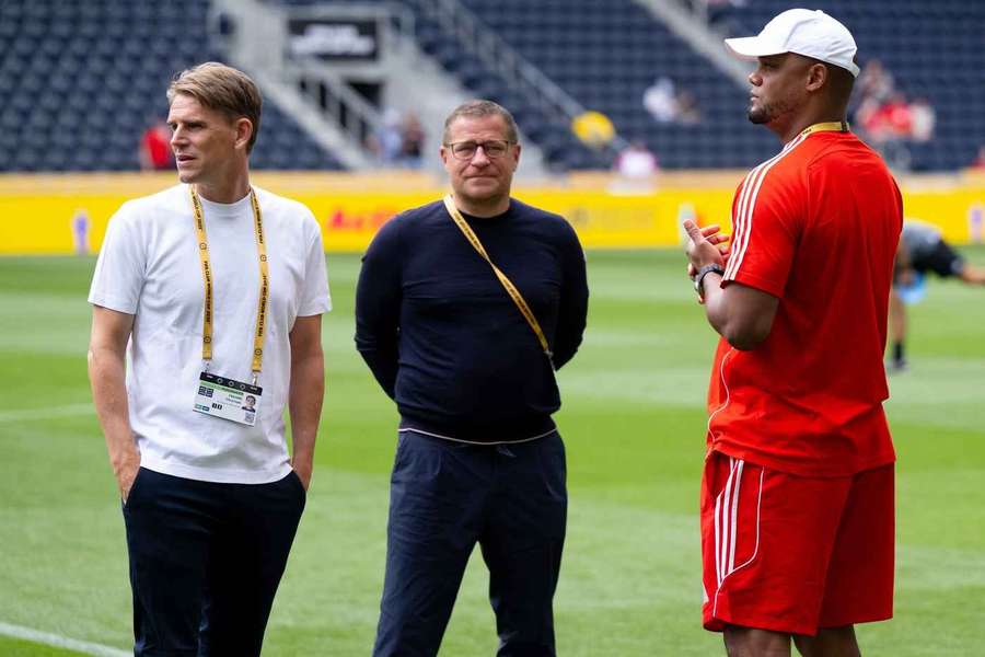 Eberl befindet sich zurück in München für Transfergespräche.