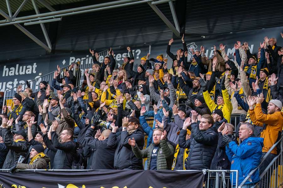 KuPS fans had a victory to cheer against the Moldovan champions