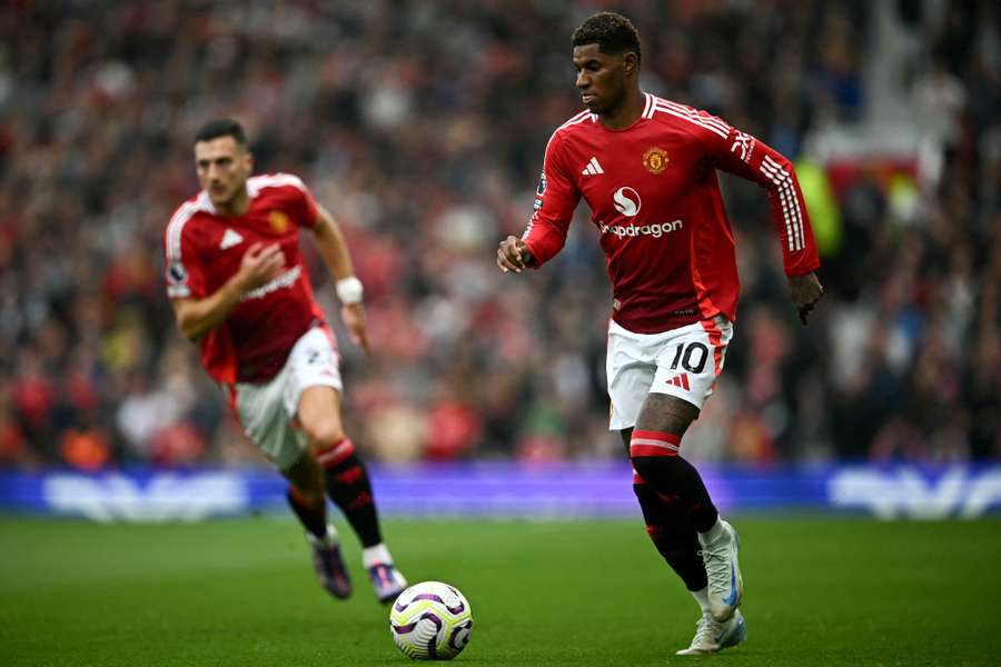 Rashford is struggling at Man Utd