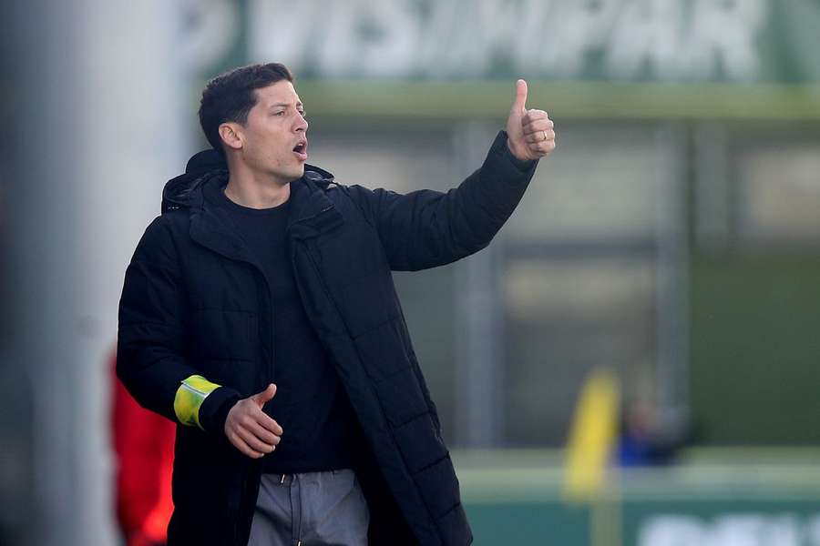 Luís Pinto, treinador do Tondela Luís Pinto, treinador do Tondela