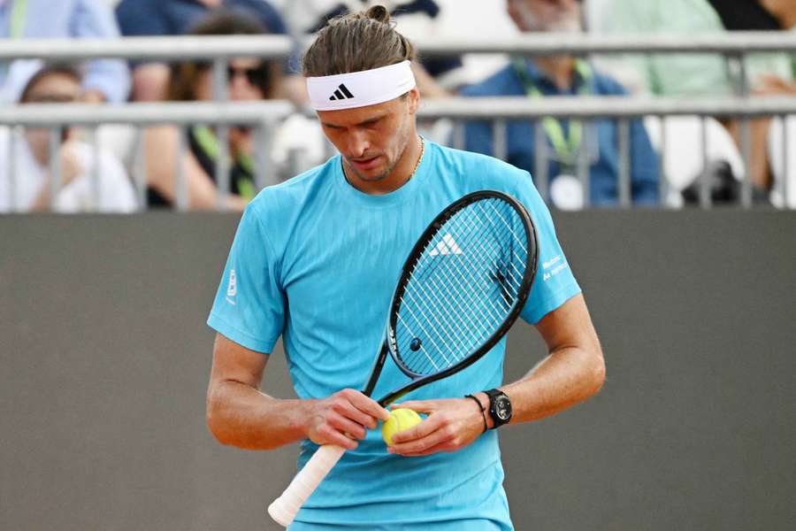 Zverev à Rome cette semaine.