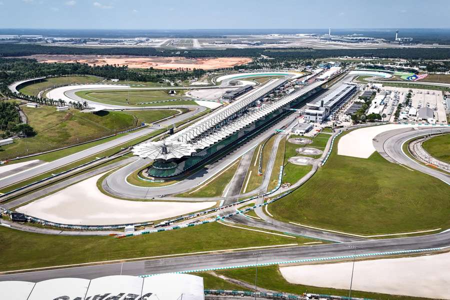 Le circuit de Sepang en octobre 2024.