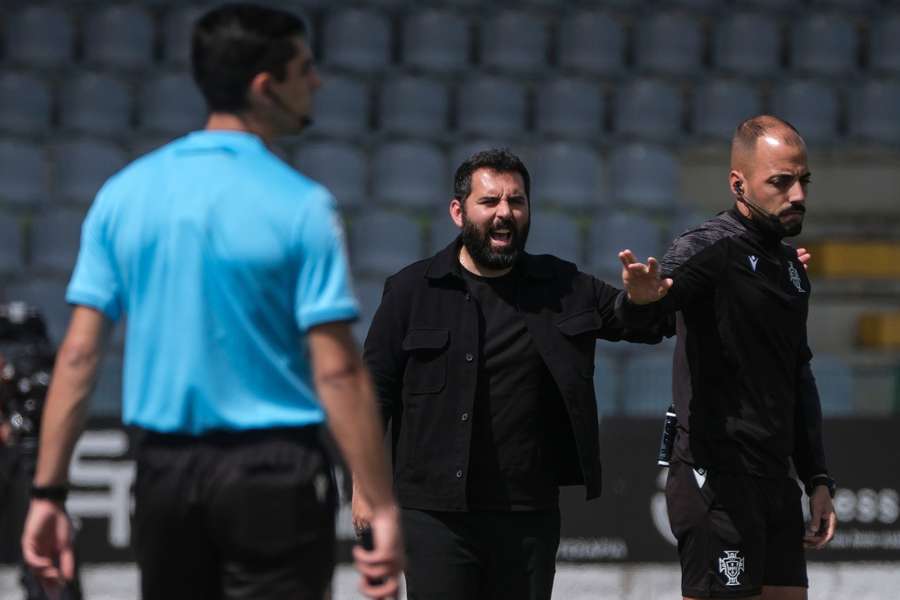 Gonçalo Feio, treinador do Tondela