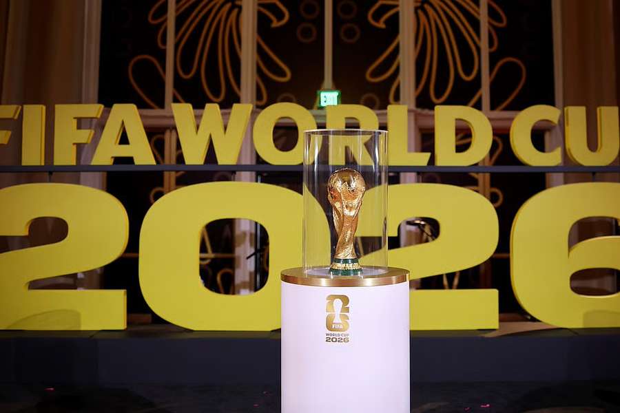 O troféu para o vencedor do Mundial-2026 O troféu para o vencedor do Mundial-2026