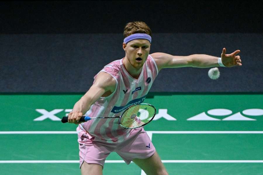 Anders Antonsen gave Denmark the ticket for the quarter-final