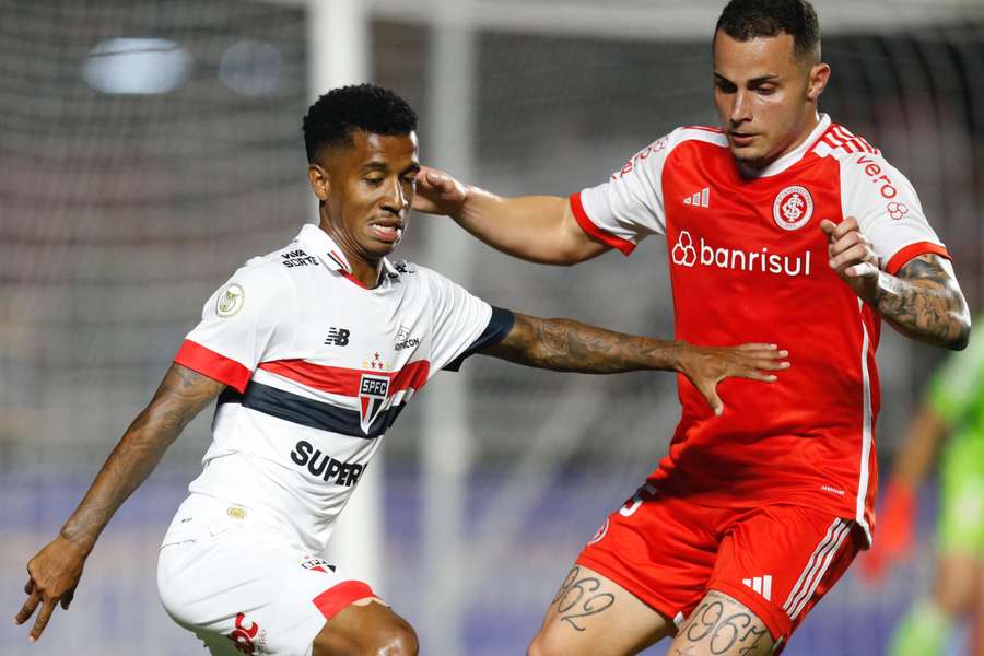 São Paulo e Internacional se encontram pelo Brasileirão