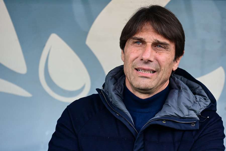 Antonio Conte prima di Como-Napoli