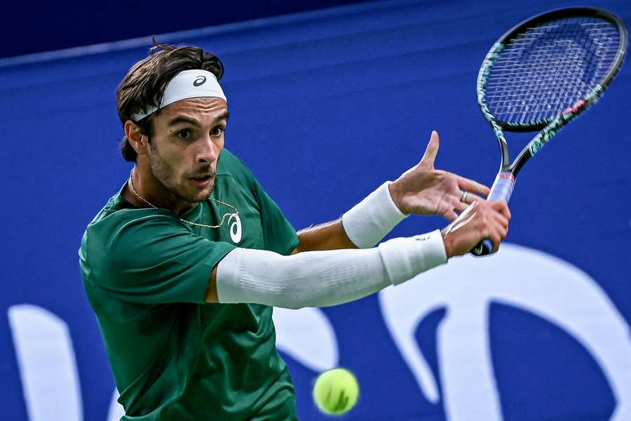Lorenzo Musetti nella finale di Chengdu