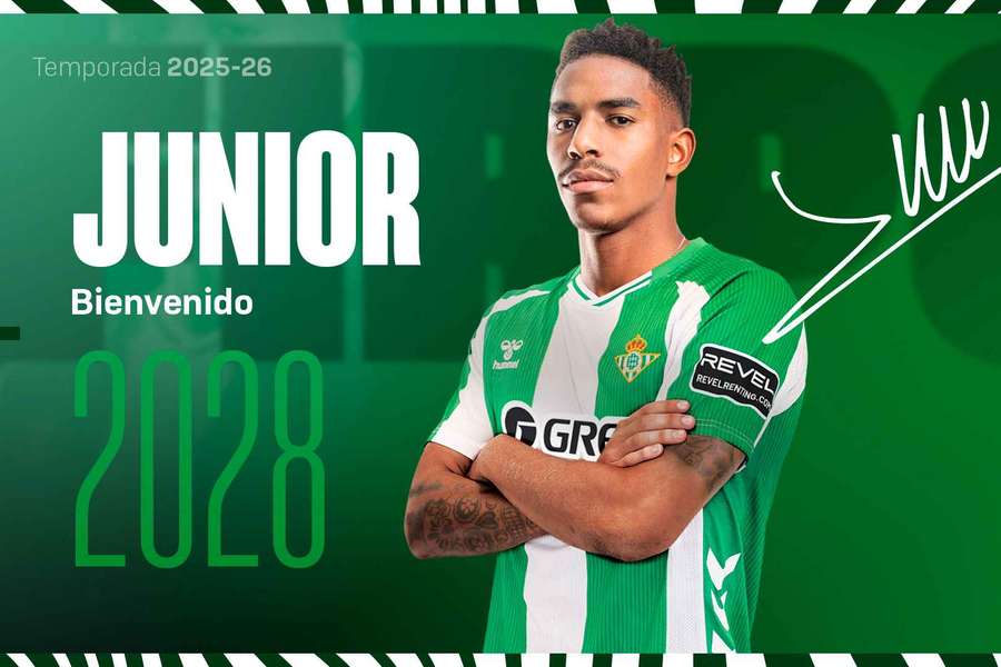 Junior Firpo vuelve al Betis