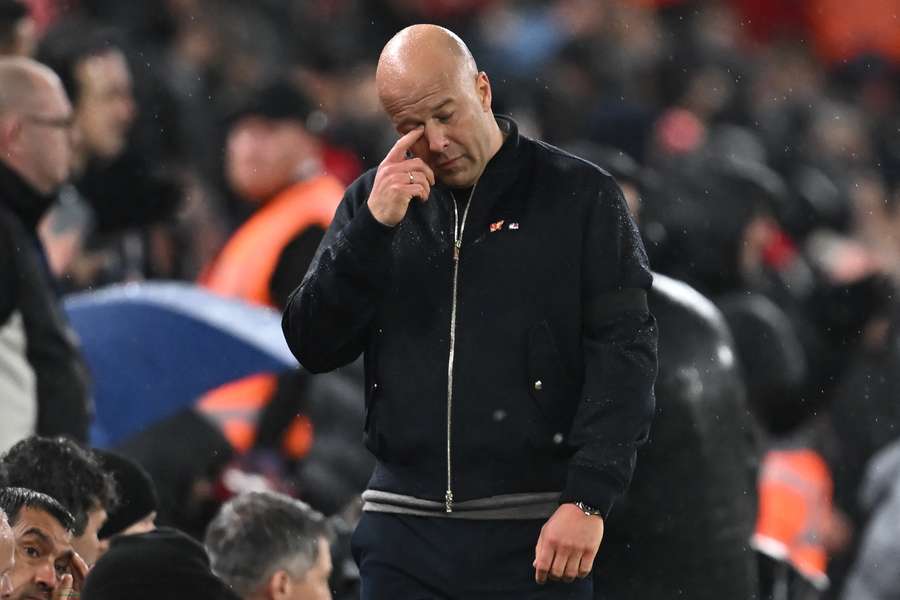 Arne Slot ce mardi soir.