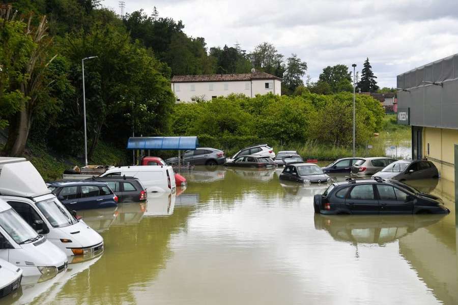 Inundações causaram estragos na região italiana
