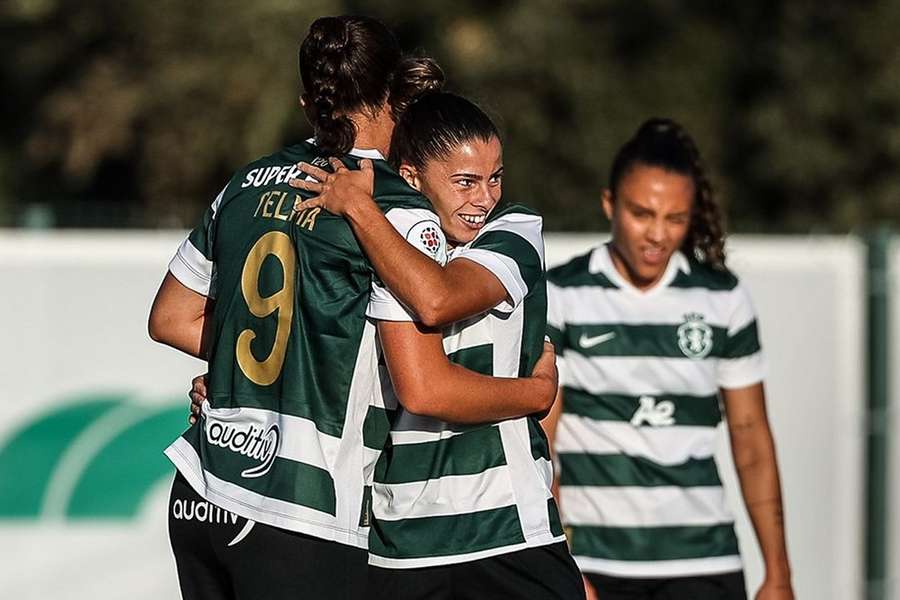 Neuza Besugo cumprimenta Telma Encarnação Neuza Besugo cumprimenta Telma Encarnação
