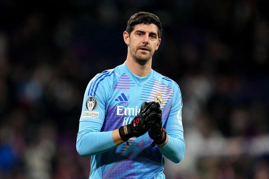 Courtois en Ligue des champions.