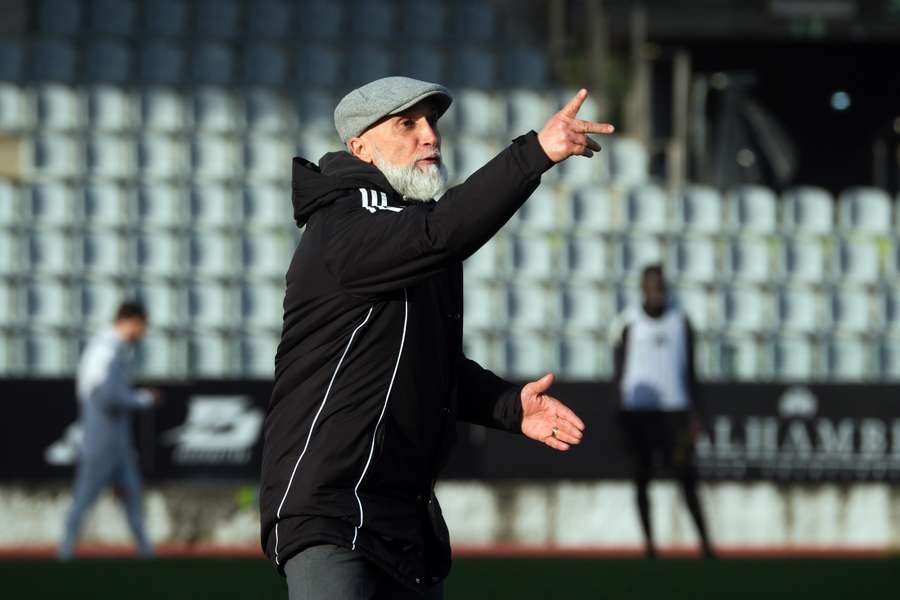 Álvaro Pacheco, treinador do Casa Pia