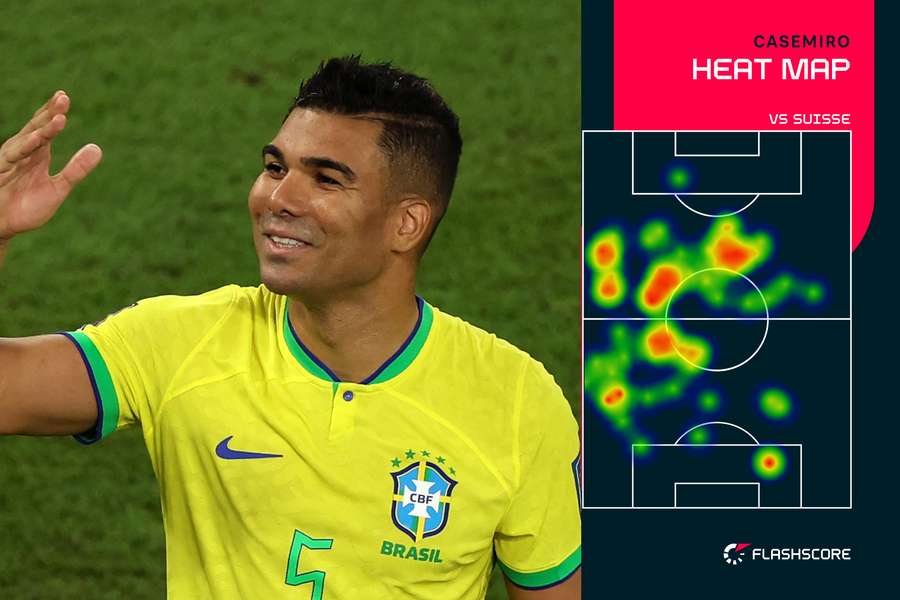 Locurile unde Casemiro își face simțită prezența