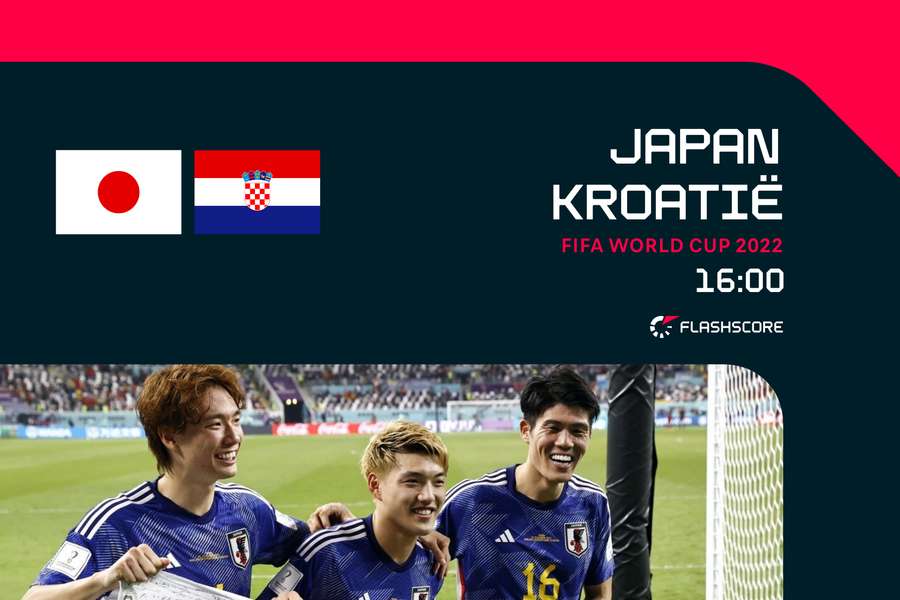 PREVIEW: Japan en Kroatië staan tegenover elkaar in vijf duel van achtste finales