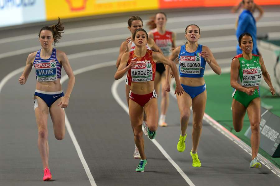 Marta Pen admite que o resultado não foi o esperado, mas aponta às medalhas na final dos 1.500 metros Marta Pen admite que o resultado não foi o esperado, mas aponta às medalhas na final dos 1.500 metros