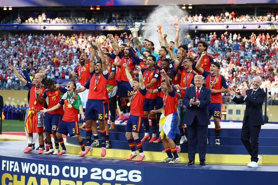 Rodri levanta el segundo Mundial de España en Nueva York Rodri levanta el segundo Mundial de España en Nueva York