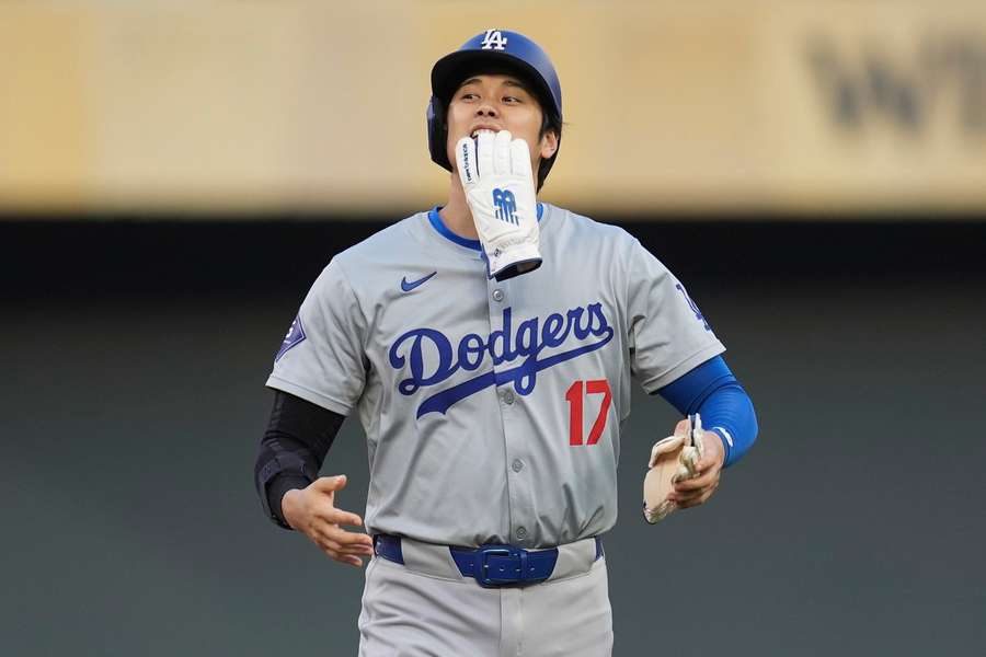 Shohei Ohtani spielt für die Los Angeles Dodgers
