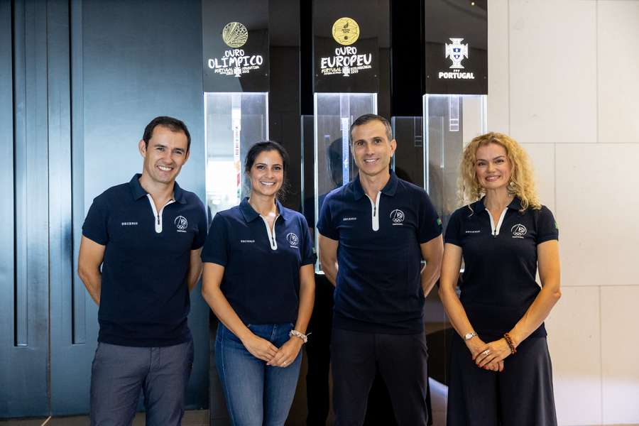 Pauleta e Diana Gomes aceitaram os convites de Marco Alves e Catarina Monteiro