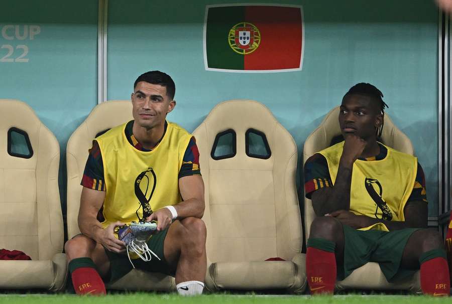 Ronaldo i Leao na ławce rezerwowych. Ten drugi po wejściu na boisko strzelił gola Ronaldo i Leao na ławce rezerwowych. Ten drugi po wejściu na boisko strzelił gola