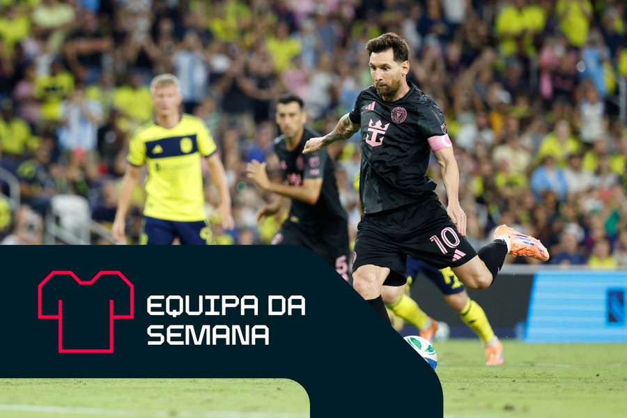 Messi marcou um hat trick pelo Inter Miami no sábado Messi marcou um hat trick pelo Inter Miami no sábado