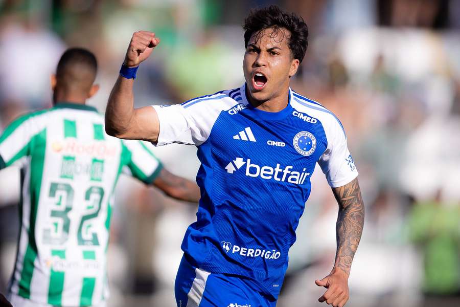 Kaio Jorge chegou a 19 gols com a camisa do Cruzeiro no Brasileirão 2025 Kaio Jorge chegou a 19 gols com a camisa do Cruzeiro no Brasileirão 2025