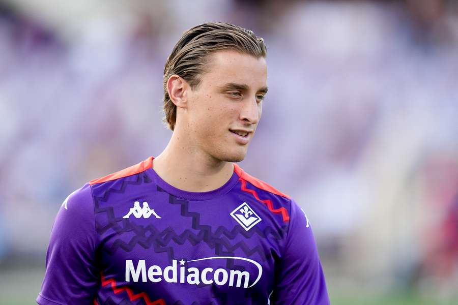 Edoardo Bove, jugador de la Fiorentina Edoardo Bove, jugador de la Fiorentina