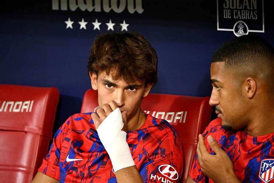 João Félix assobiado no Metropolitano